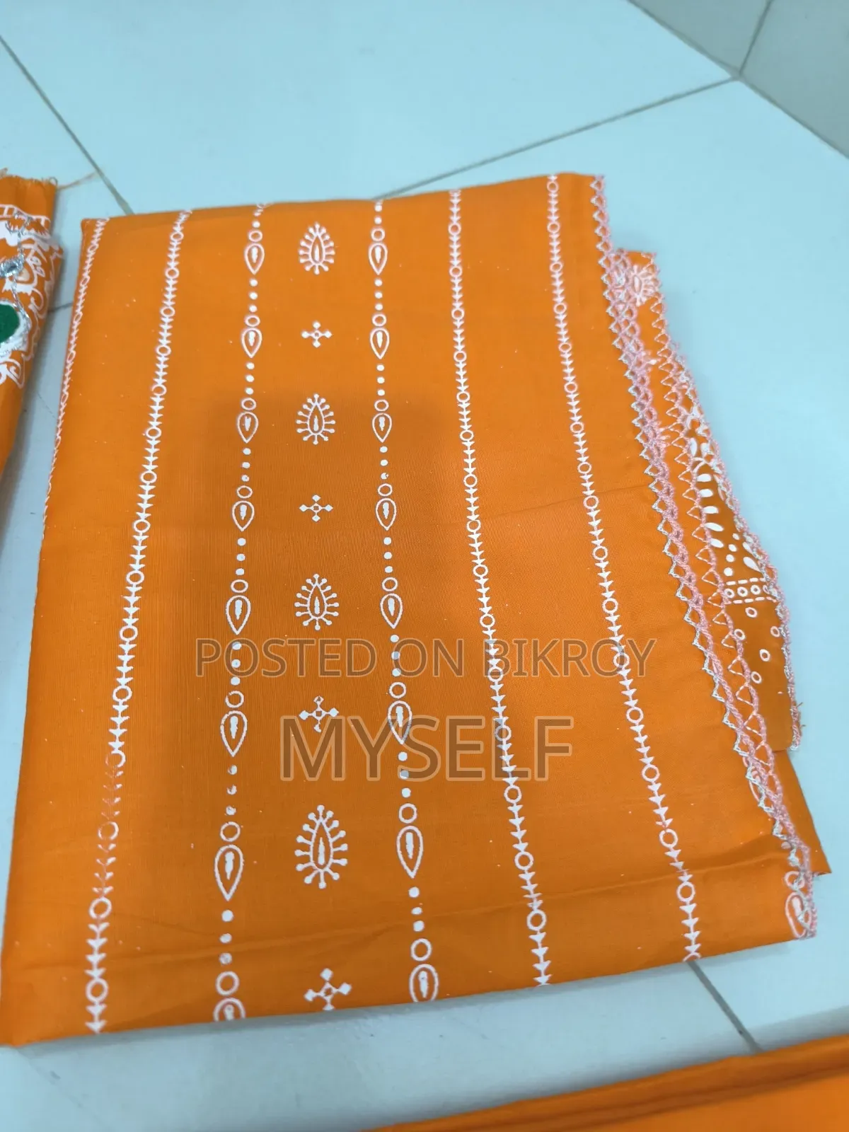 Unstitched Cotton 3-Piece
