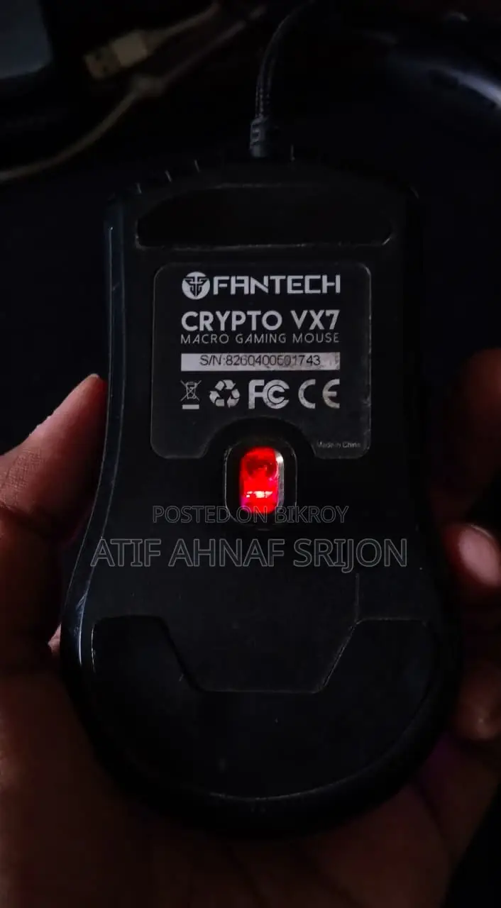 Fantech Crypto VX7 Gaming Mouse – Original Box Included