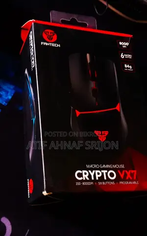 Fantech Crypto VX7 Gaming Mouse – Original Box Included