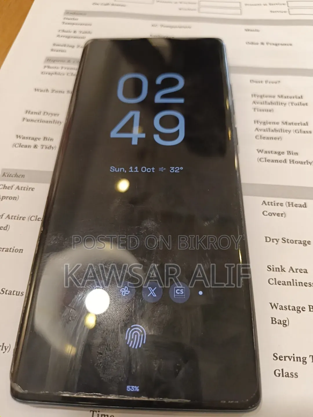 Motorola Edge 50 Fusion 256 GB Blue