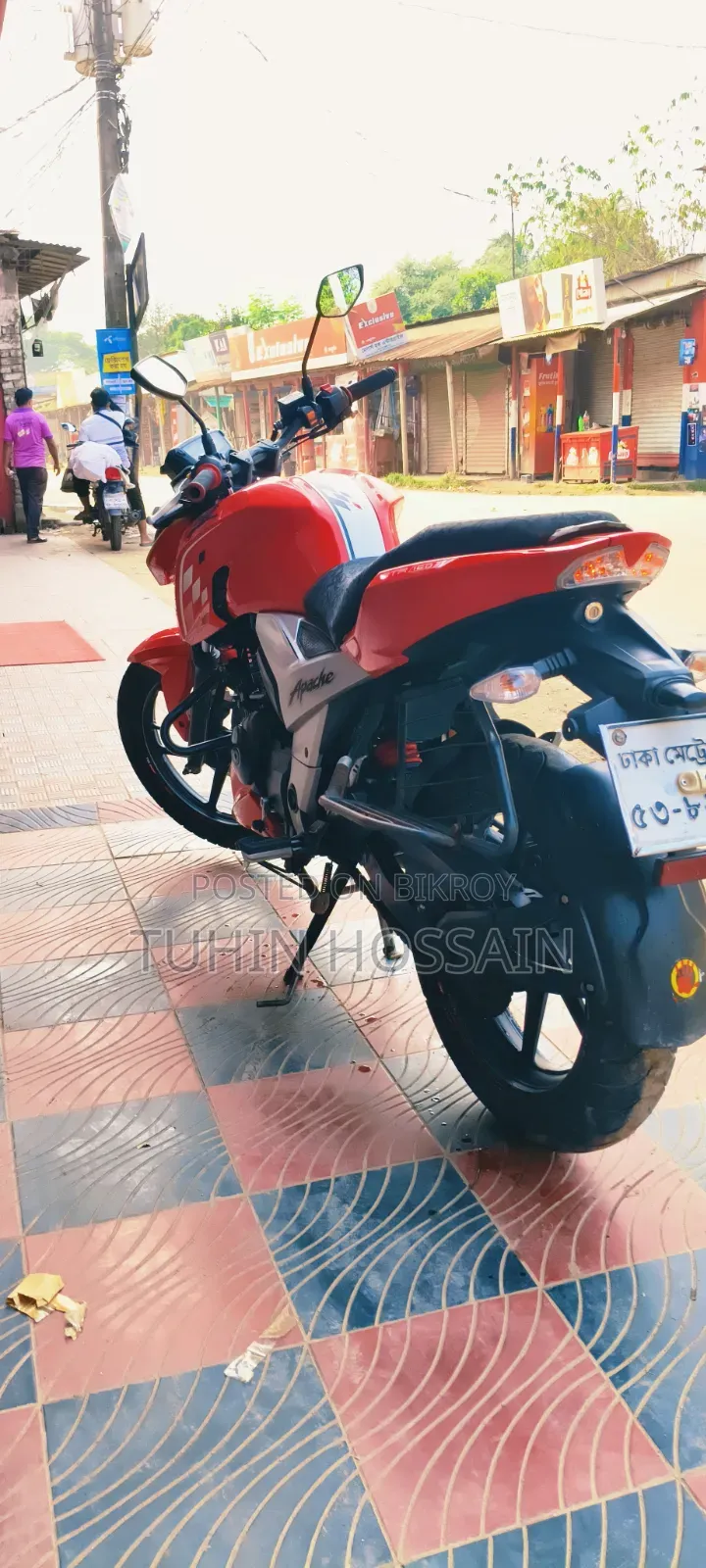TVS Apache 160 4V 2021 Red