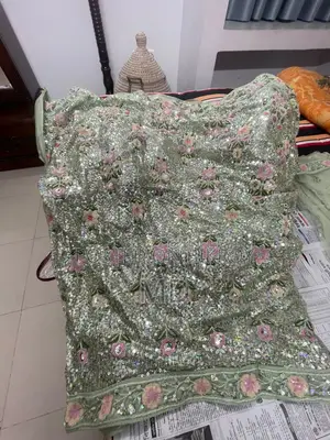Beautiful Mint Green Designer Lehenga for Sale