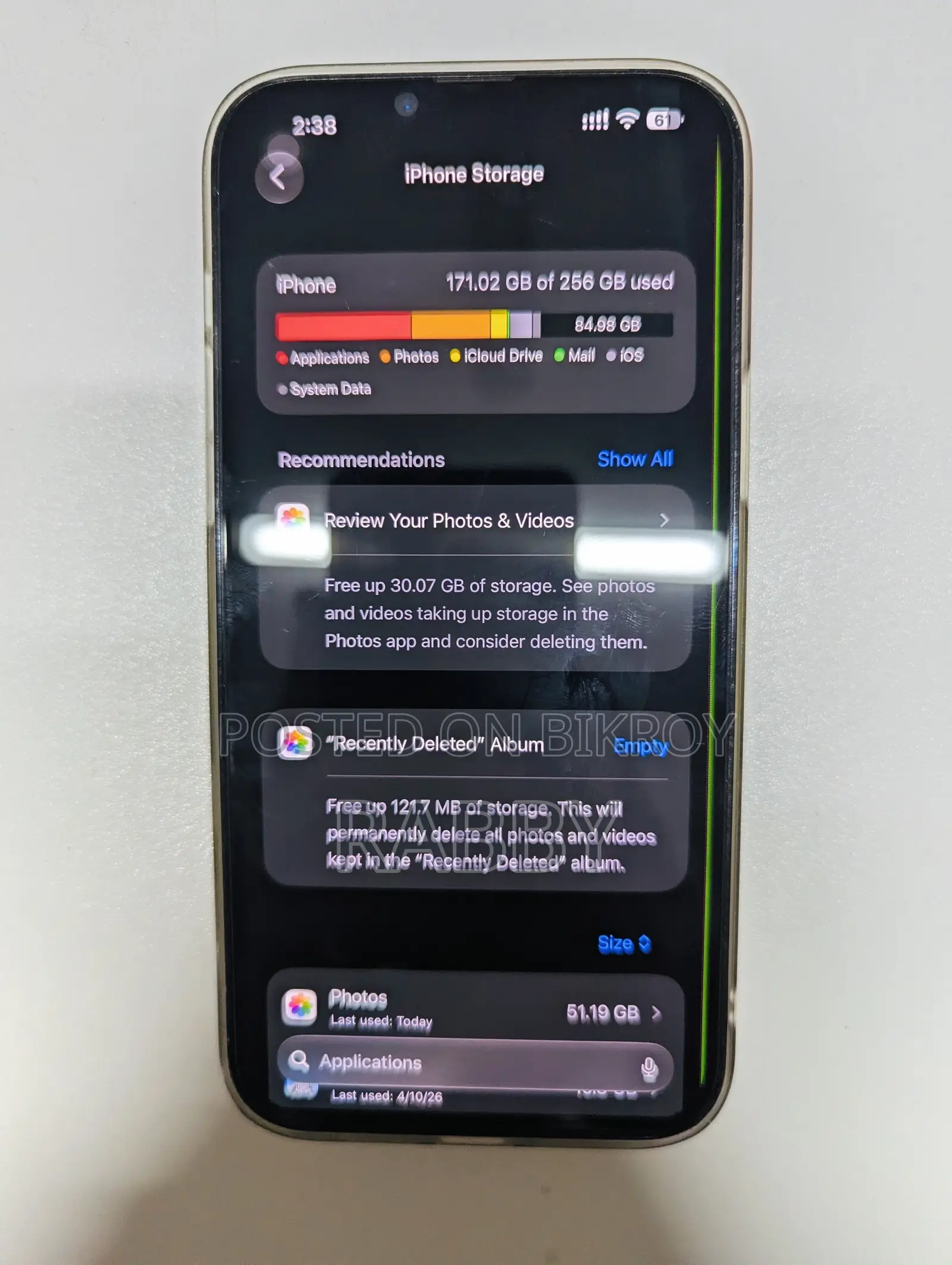 Apple iPhone 13 Pro Max 256 GB Silver