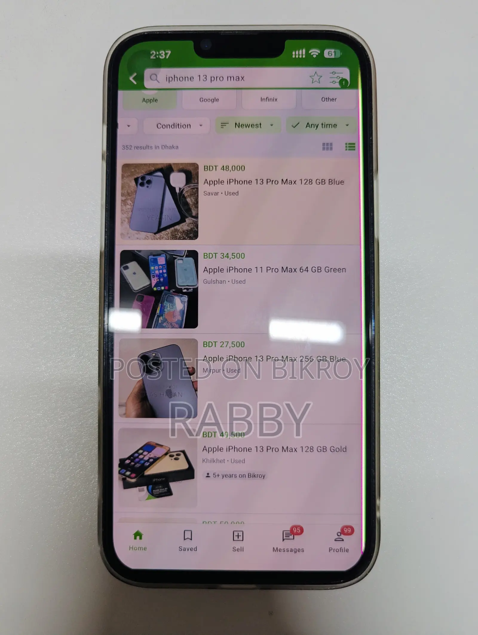 Apple iPhone 13 Pro Max 256 GB Silver