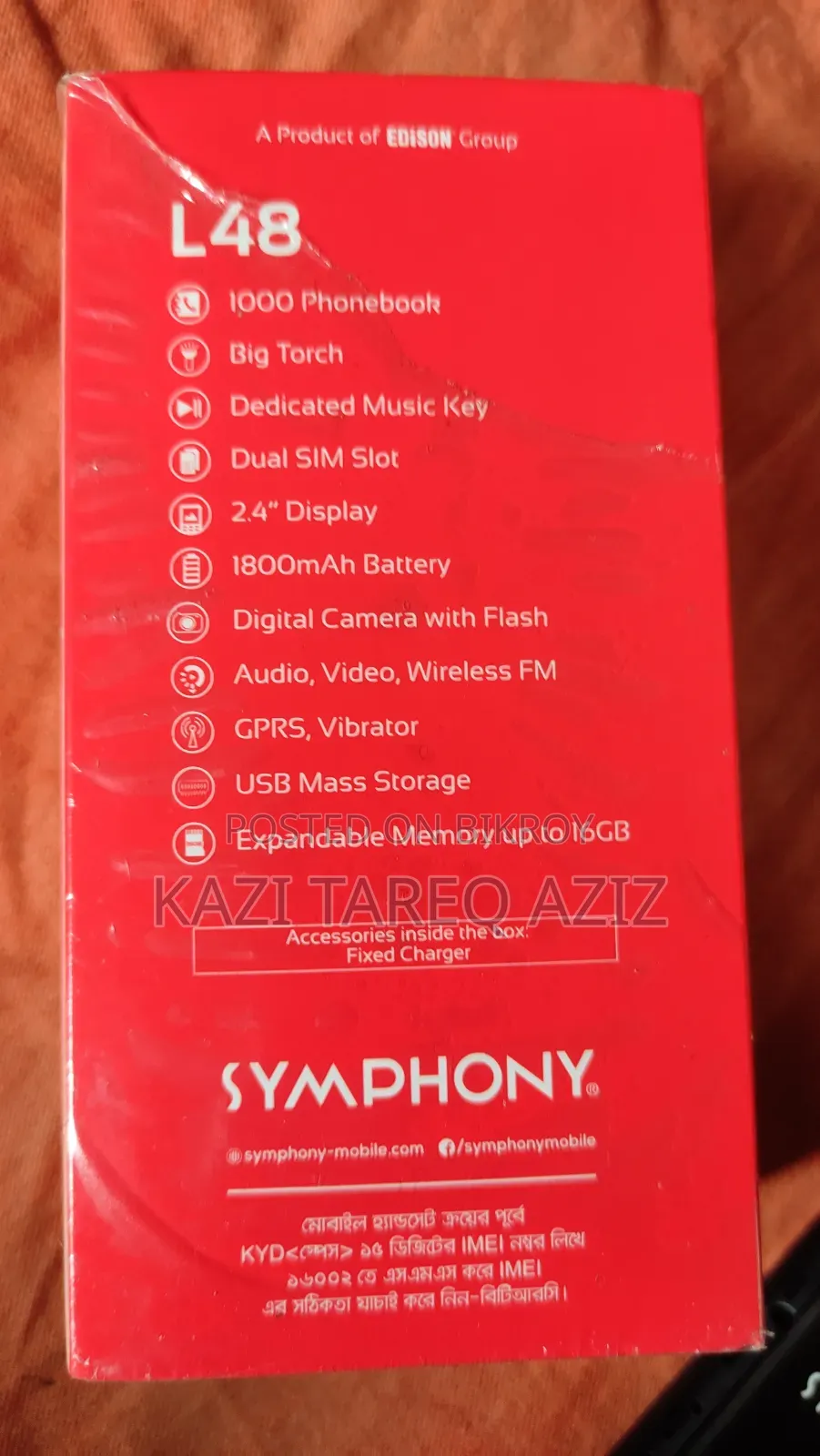 Symphony L47 Black