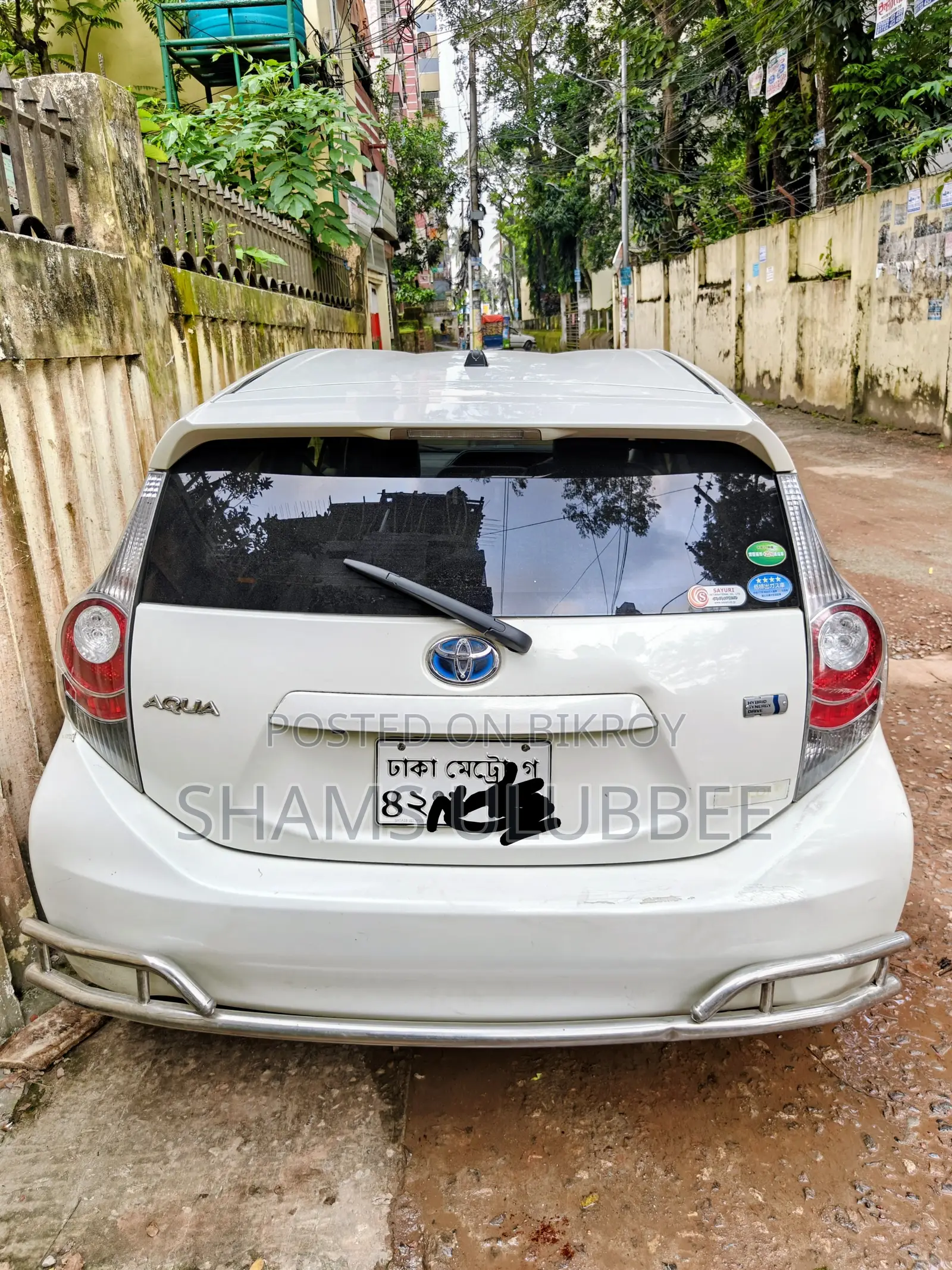 Toyota Aqua 2013 Pearl