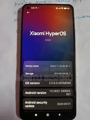 Xiaomi 11 Lite 5G NE 128 GB Pink