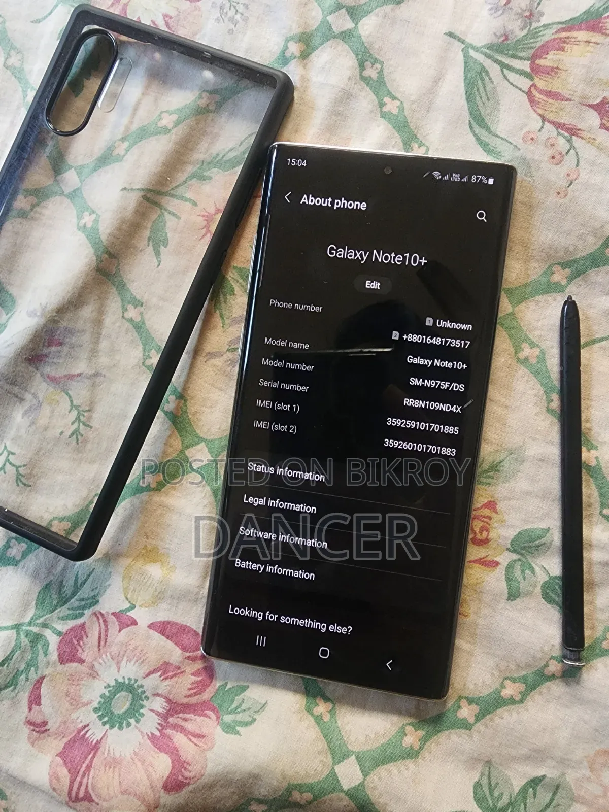 Samsung Galaxy Note 10 Plus 256 GB Orange