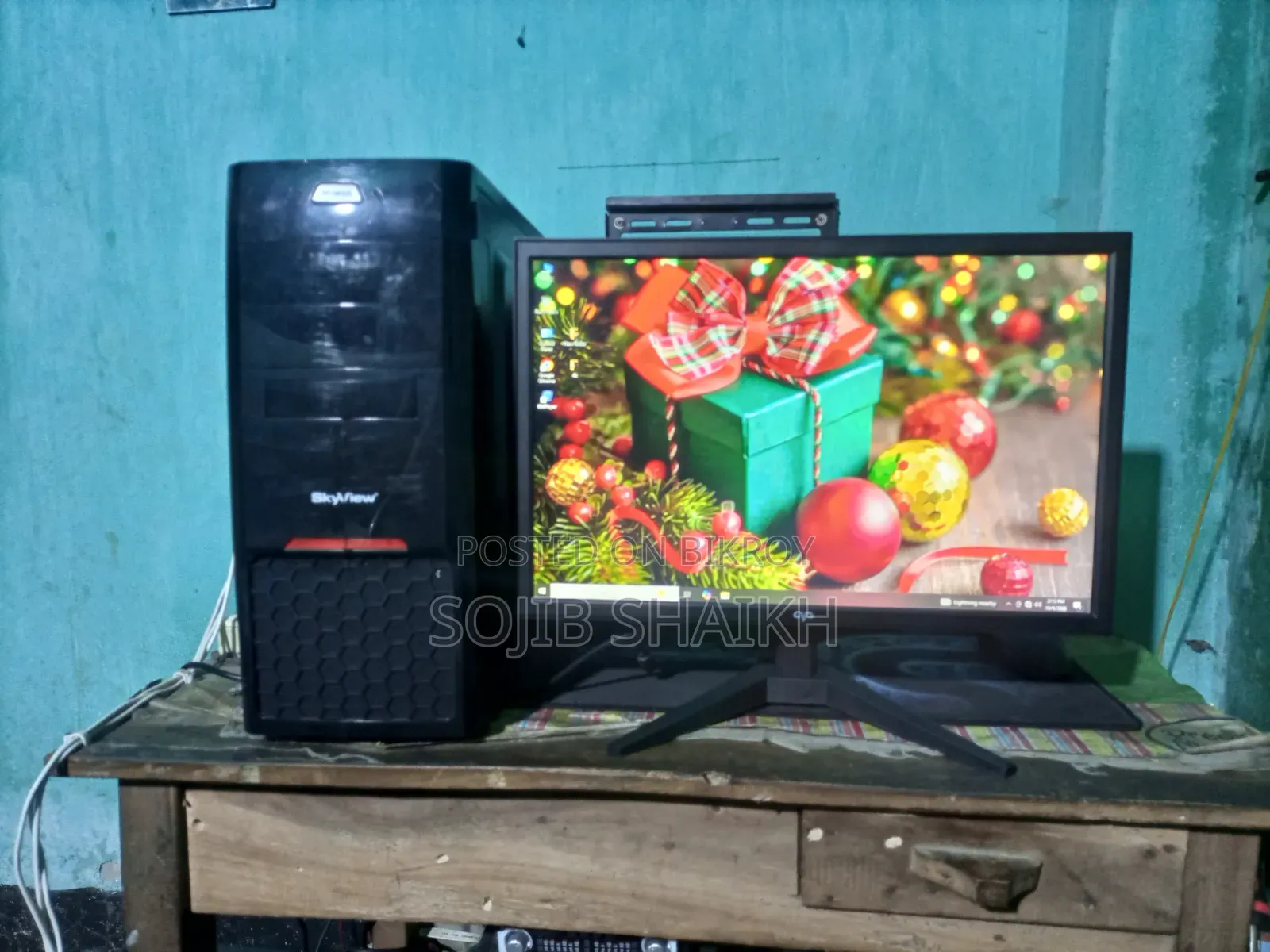ডেস্কটপ কম্পিউটার ৪জিবি ইন্টেল কোর আই৩ এসএসডি ১২৮জিবি