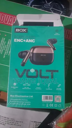 Brand New BOX VOLT TW09 Earbuds — Full Fresh Condition, No Used!