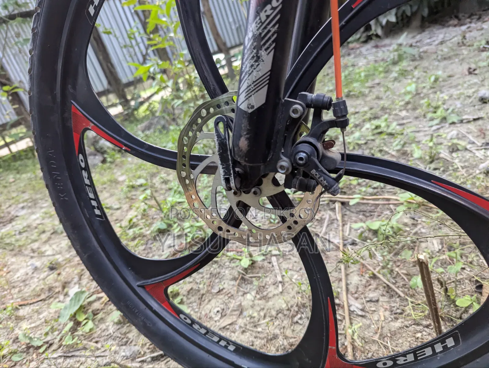 Hero Bike Spokeless সাইকেল টি বিক্রি করা হবে । আলোমিনিয়াম আলোমিনি সব