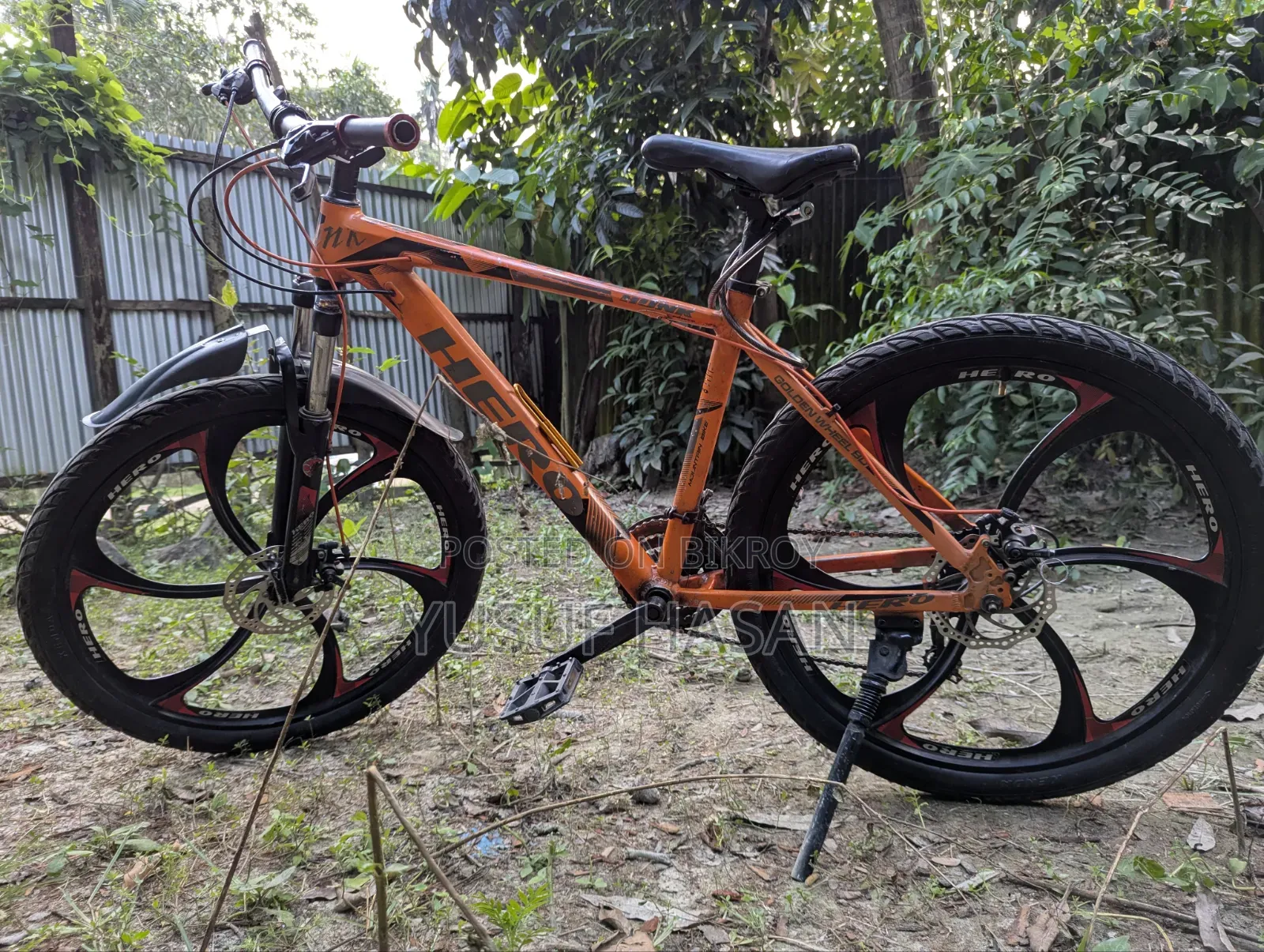 Hero Bike Spokeless সাইকেল টি বিক্রি করা হবে । আলোমিনিয়াম আলোমিনি সব