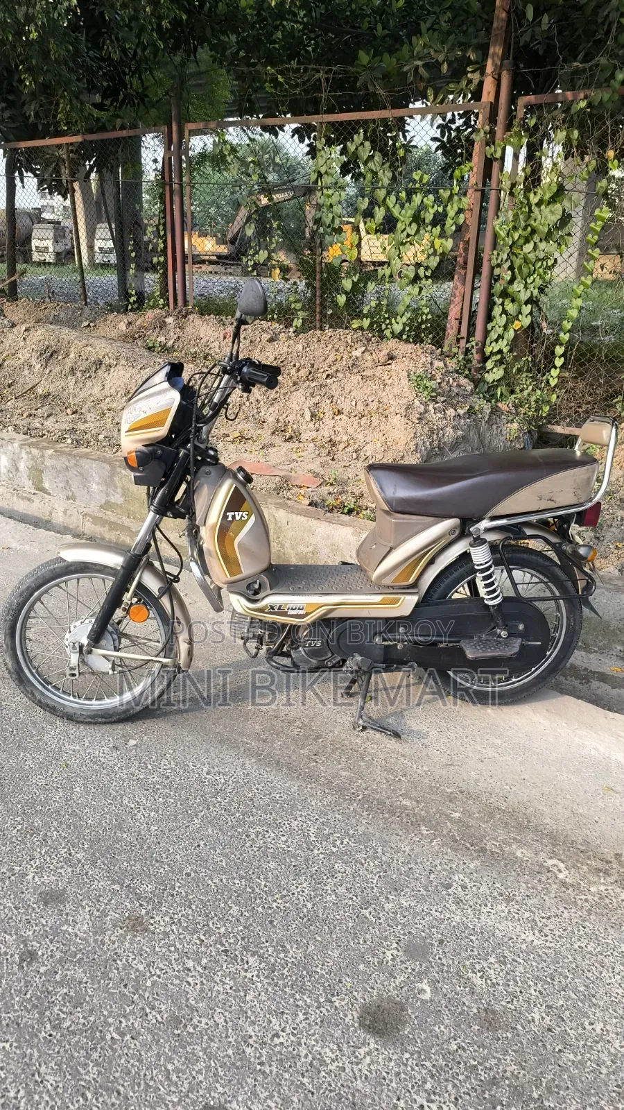 TVS XL 100 Comfort 2022 Silver