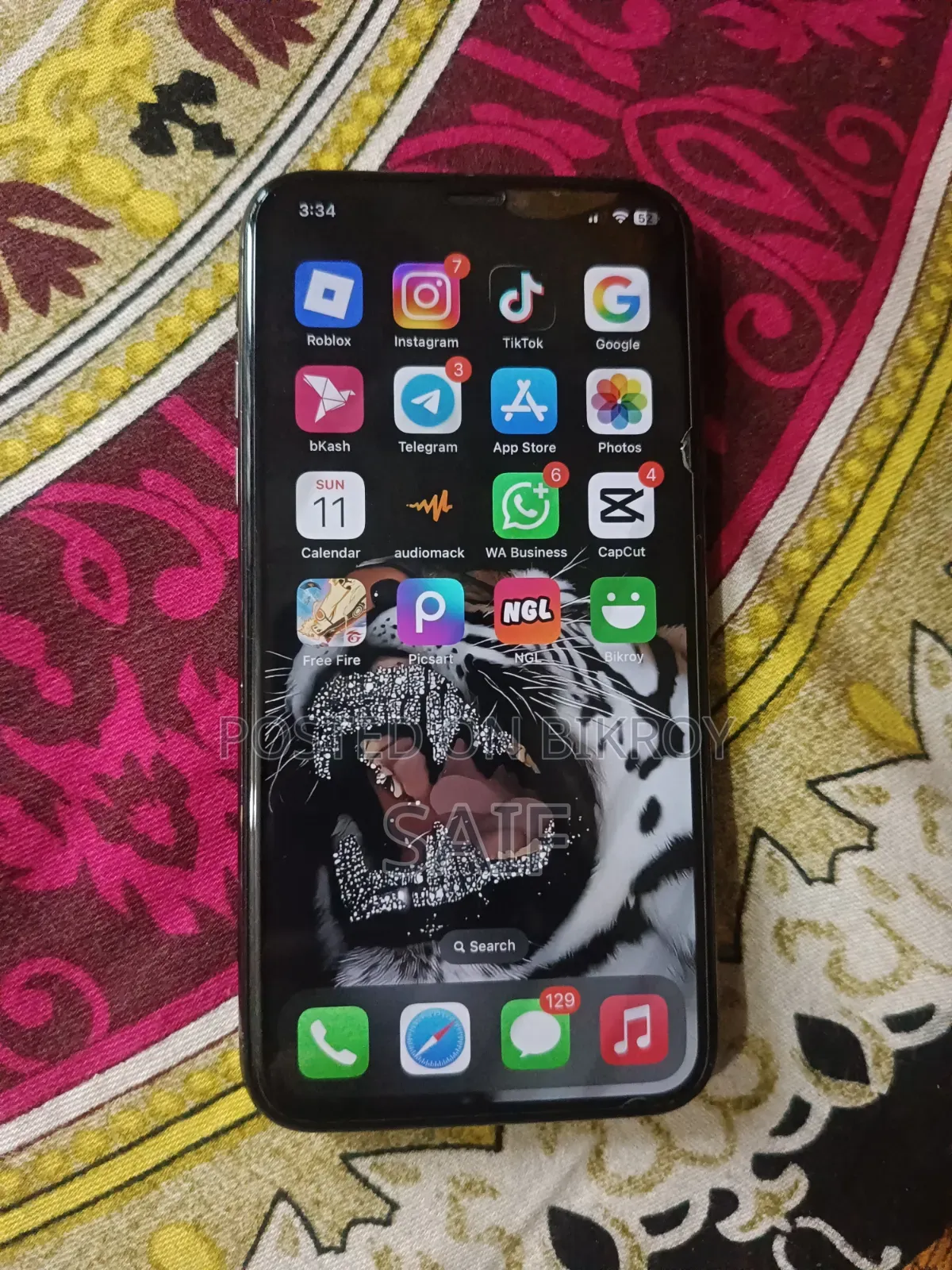 Apple iPhone X 64 GB Black
