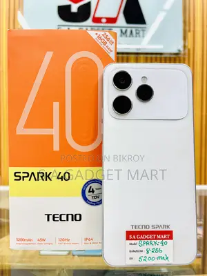 Tecno Spark 40 256 GB White