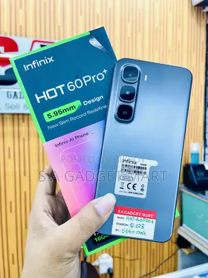 ইনফিনিক্স হট ৬০ প্রো+ ১২৮ জিবি ব্ল্যাক