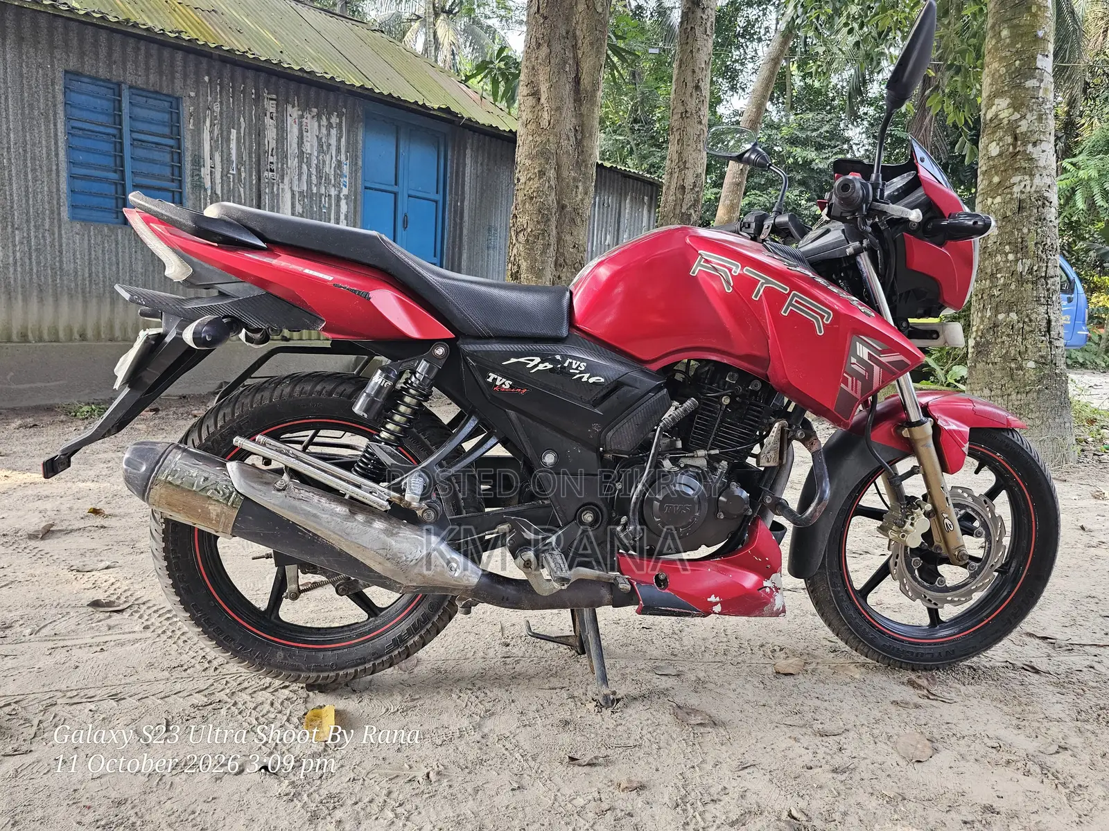টিভিএস আপাচে আরটিআর ১৬০ ২ভি ২০১৯ রেড