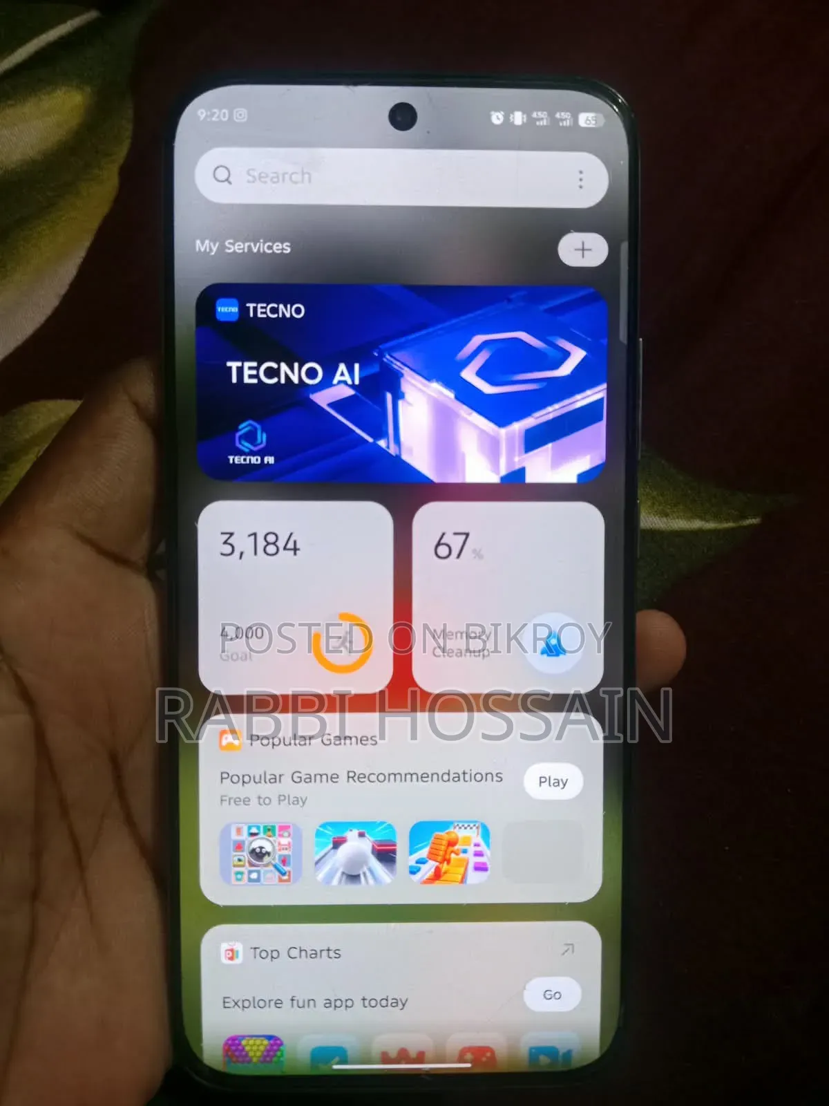 Tecno Spark 40 Pro 256 GB Silver