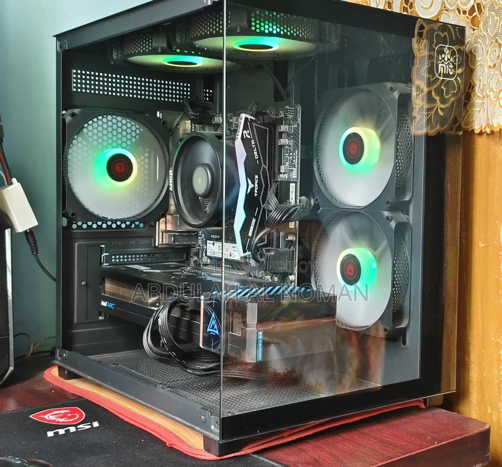 Desktop Computer 16GB AMD Ryzen 5 SSD 500GB