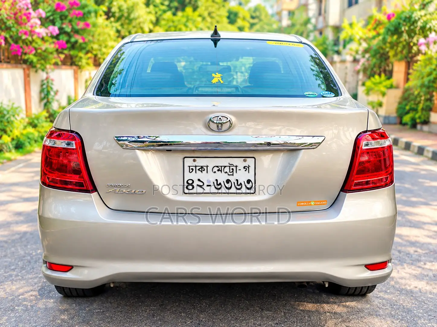 Toyota Axio 2015 Beige