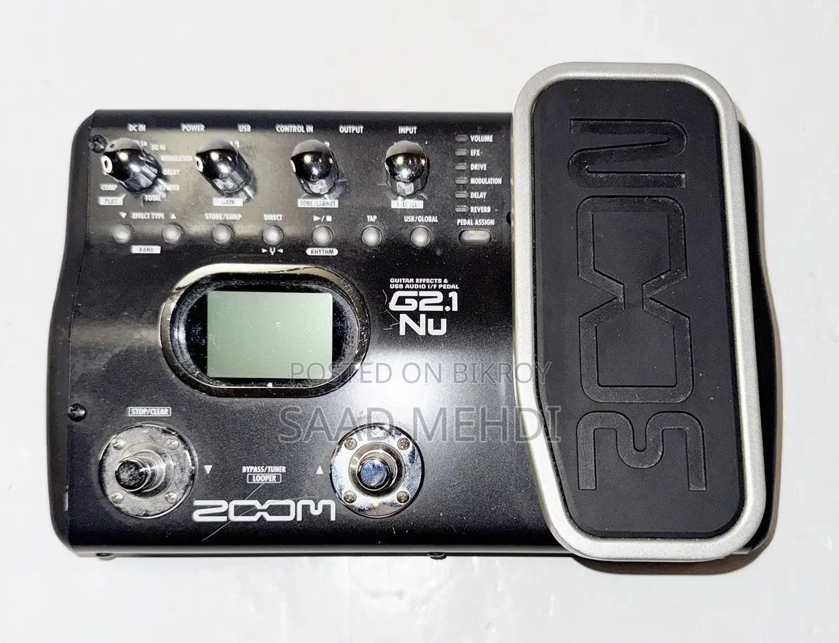 ZOOM G2.1Nu Guitar Multi Effects Pedal