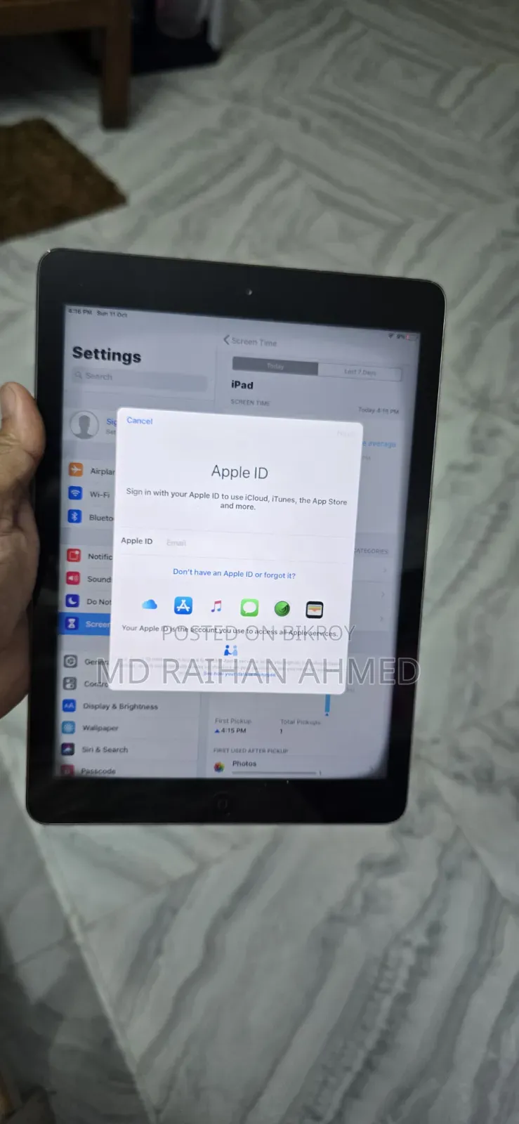 Apple iPad Air 16 GB Silver