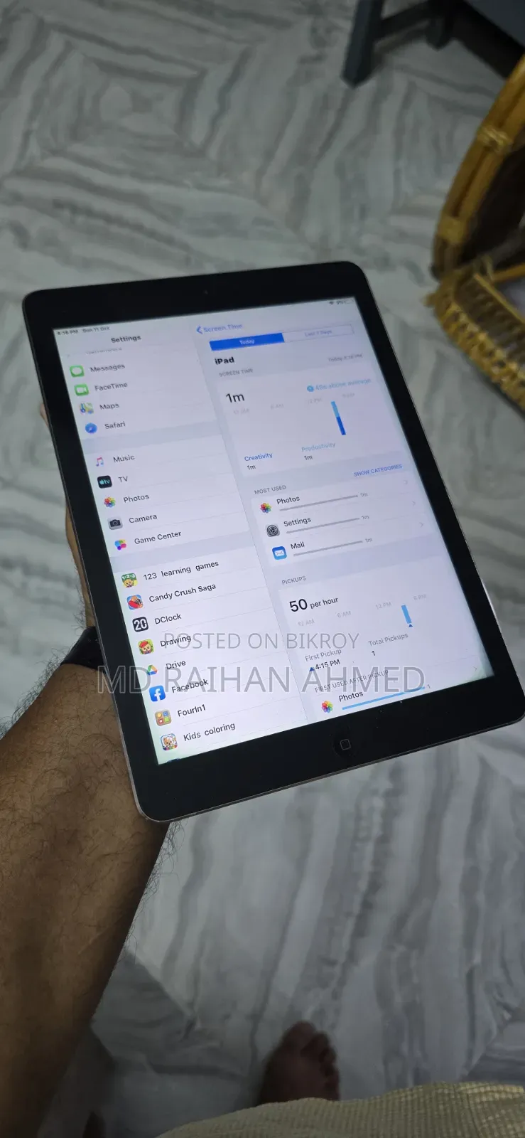 Apple iPad Air 16 GB Silver