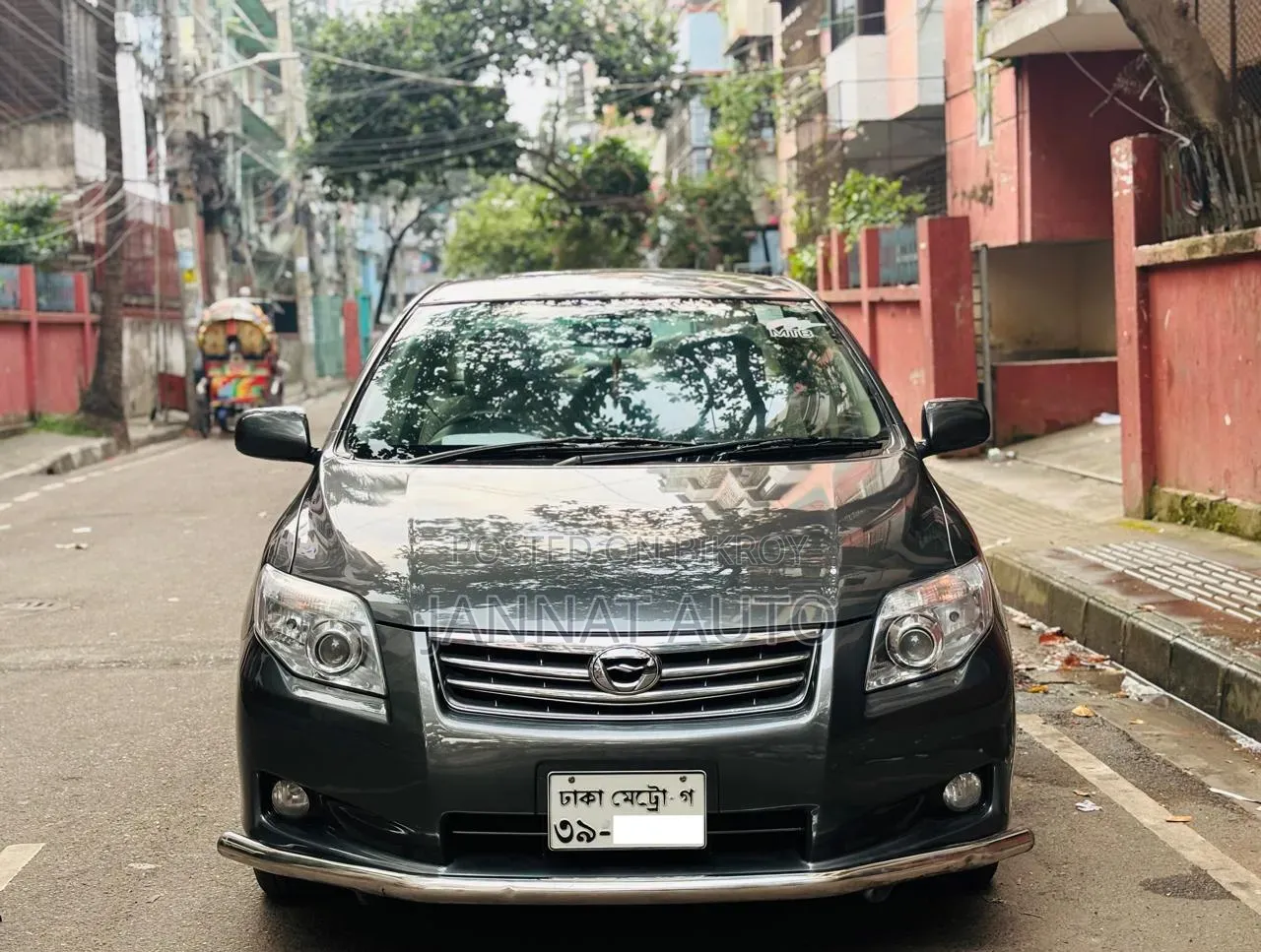 Toyota Axio 1.5 X Two-Wheel Drive 2009 Gray