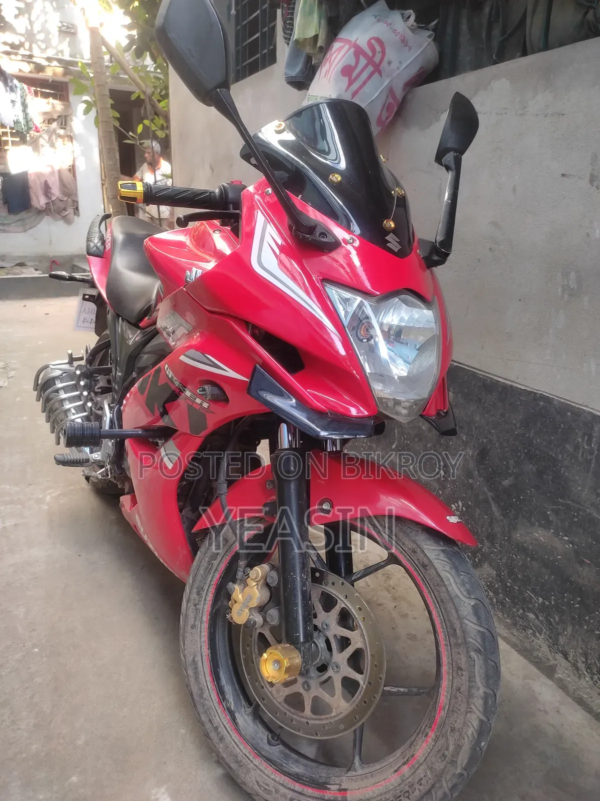 Suzuki Gixxer SF 2018 Red