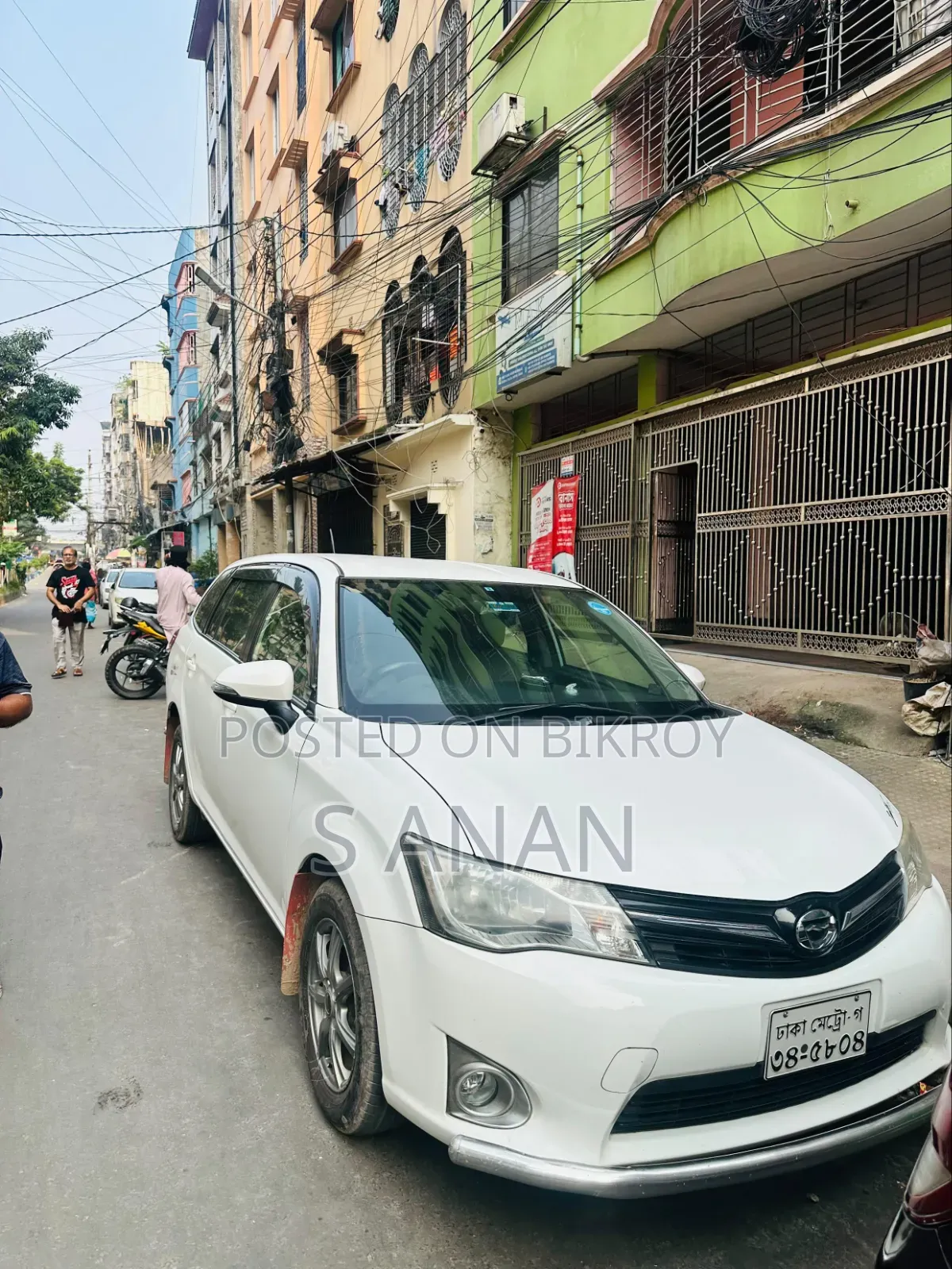 Toyota Axio 2013 White