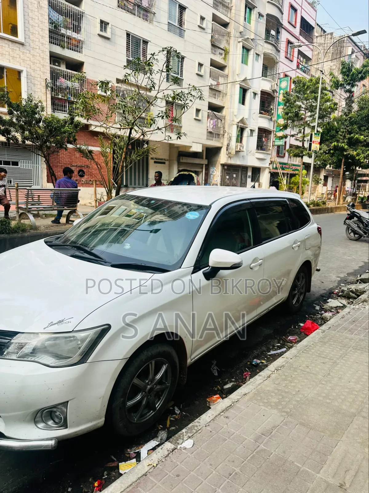 Toyota Axio 2013 White