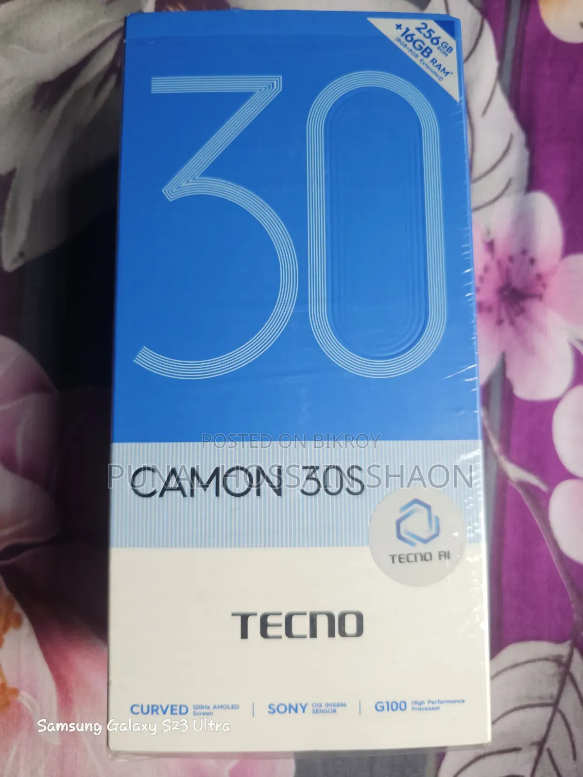 Tecno Camon 30S 256 GB Gold