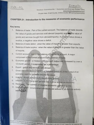A Level Question Papers and Mark Schemes With Notes