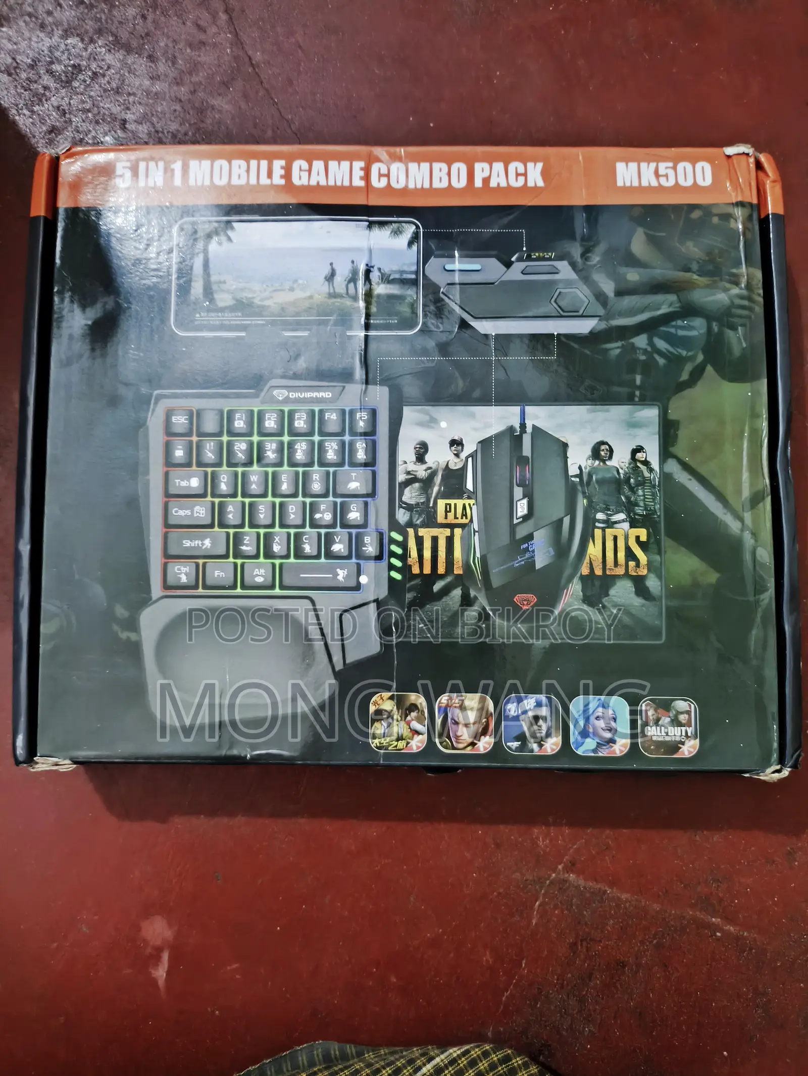 4-in-1 / 5-in-1 Mobile Gaming Combo Pack