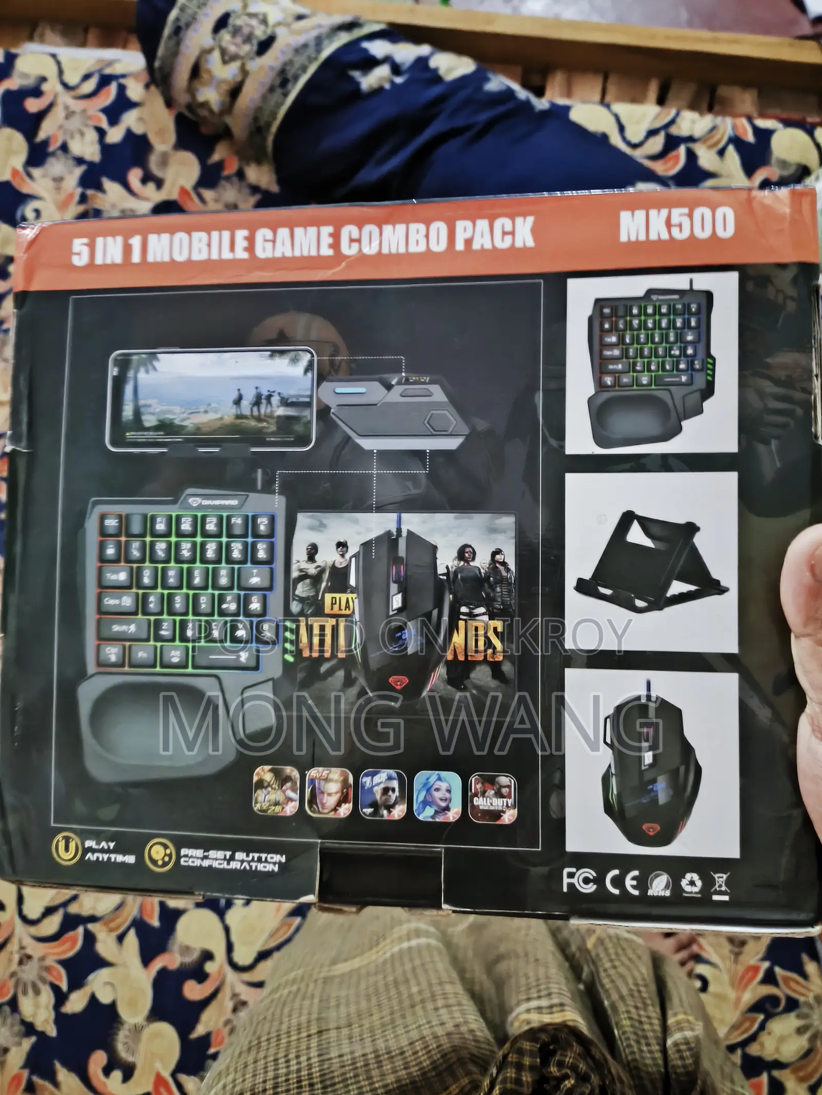 4-in-1 / 5-in-1 Mobile Gaming Combo Pack
