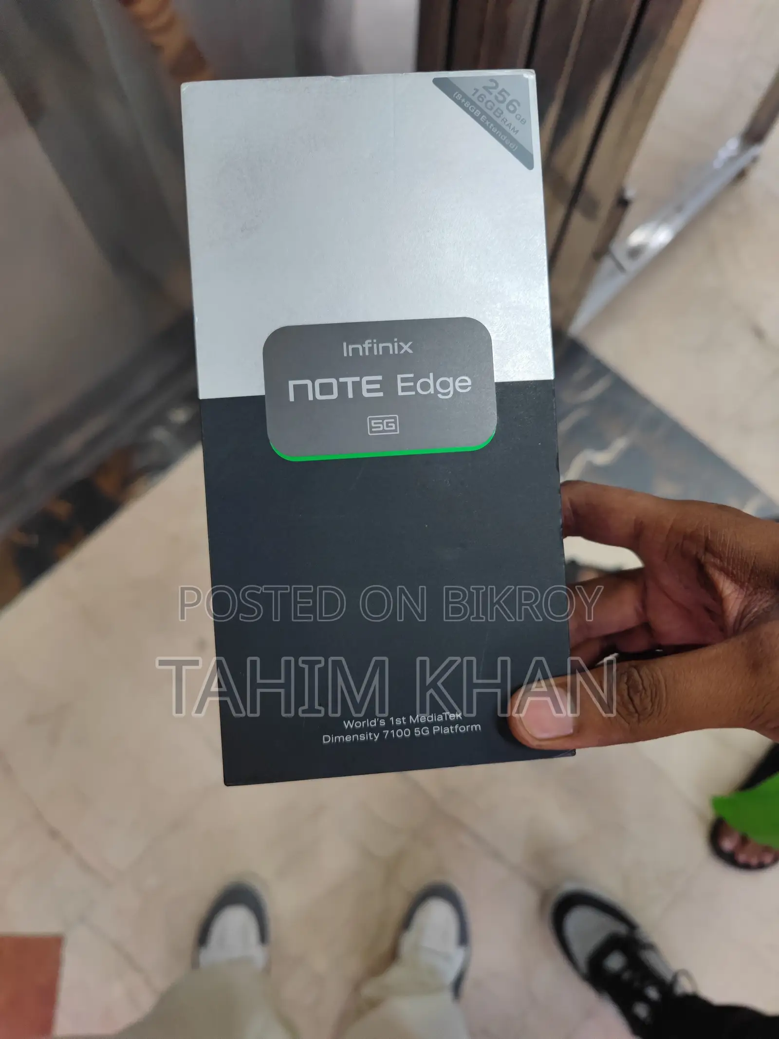 ইনফিনিক্স নোট এজ ২৫৬ জিবি গ্রাফাইট