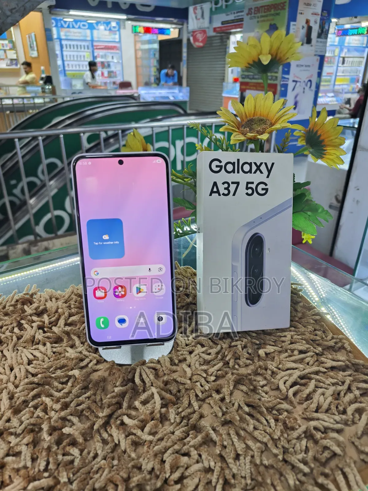 New Samsung Galaxy A37 128 GB White