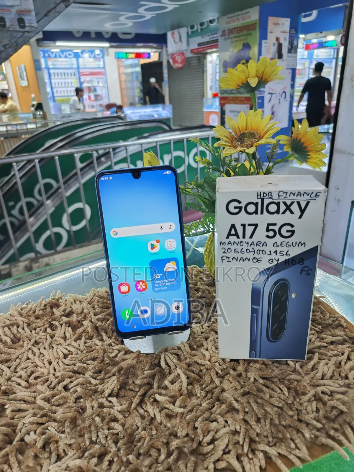 New Samsung Galaxy A17 5G 128 GB Blue