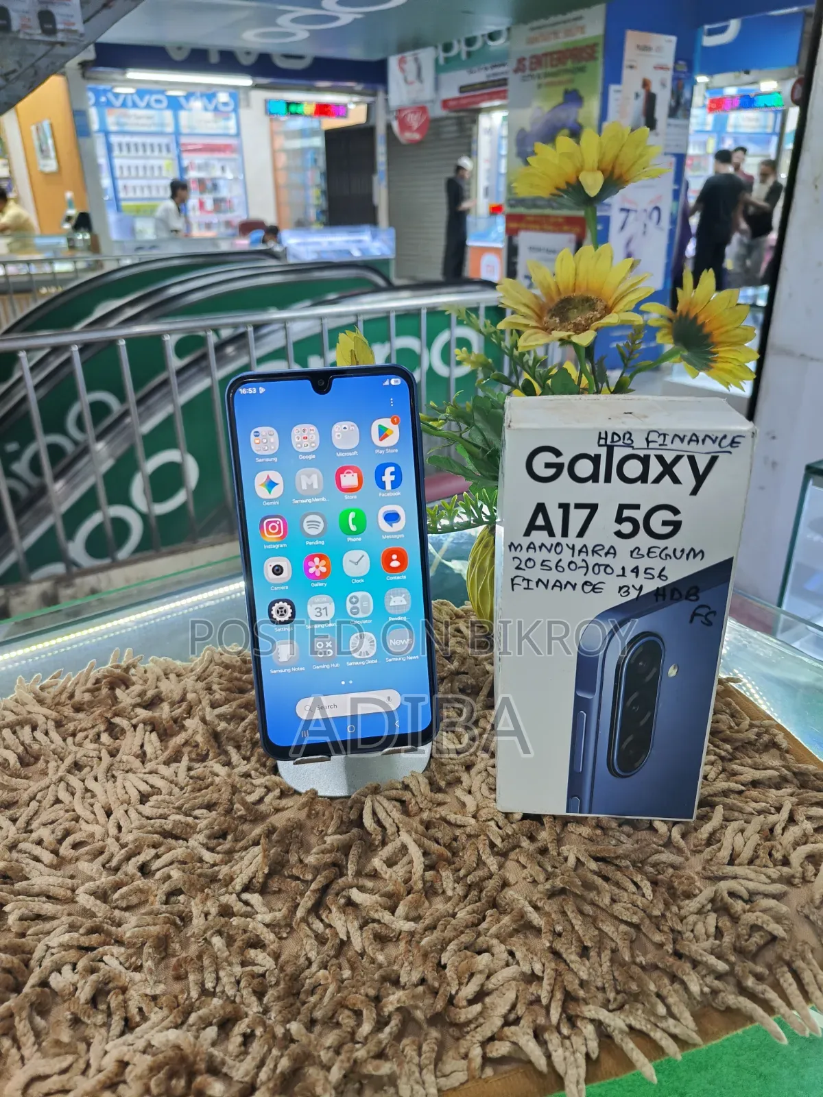 New Samsung Galaxy A17 5G 128 GB Blue