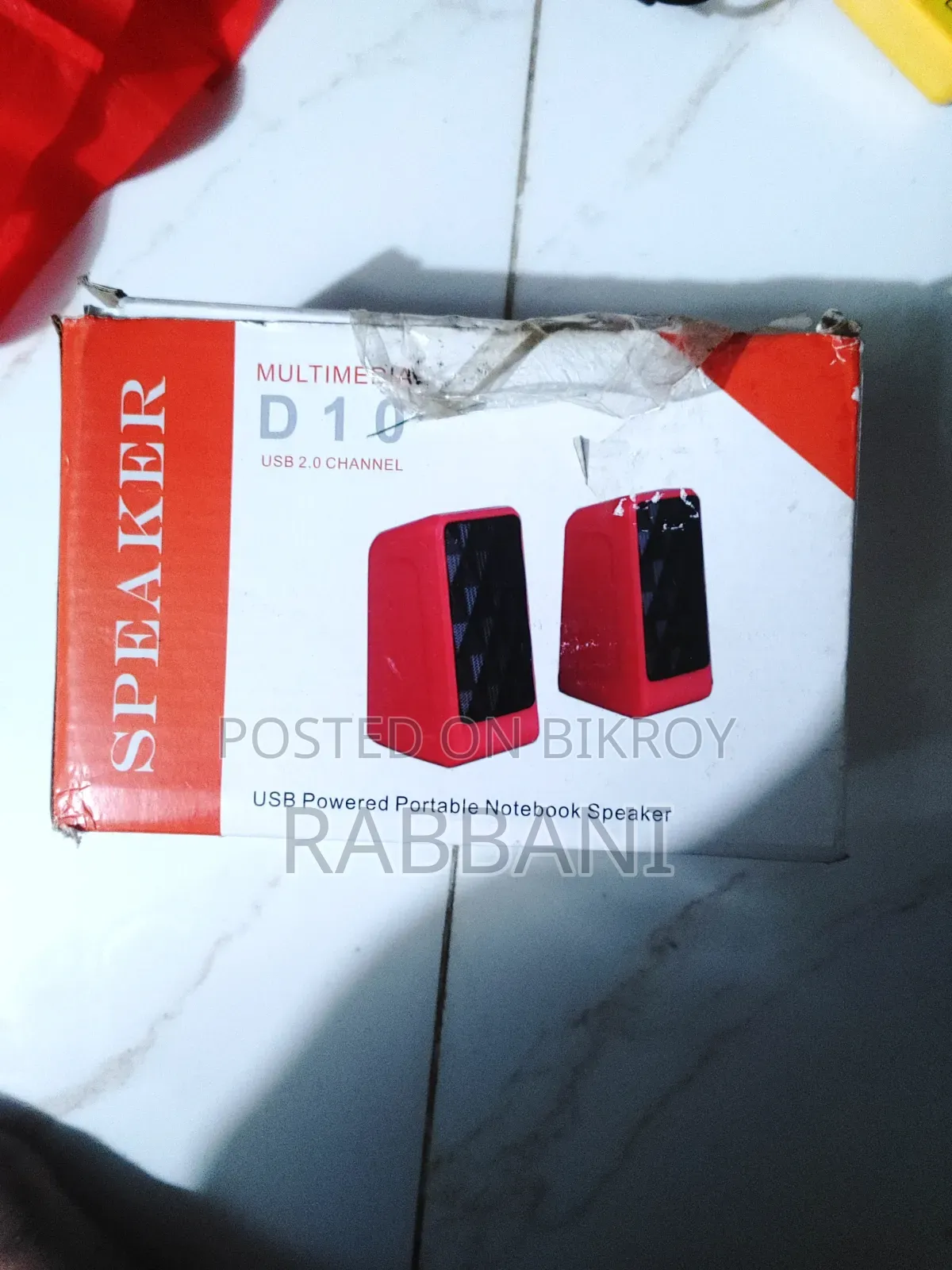 D10 Portable Mini Speaker Black