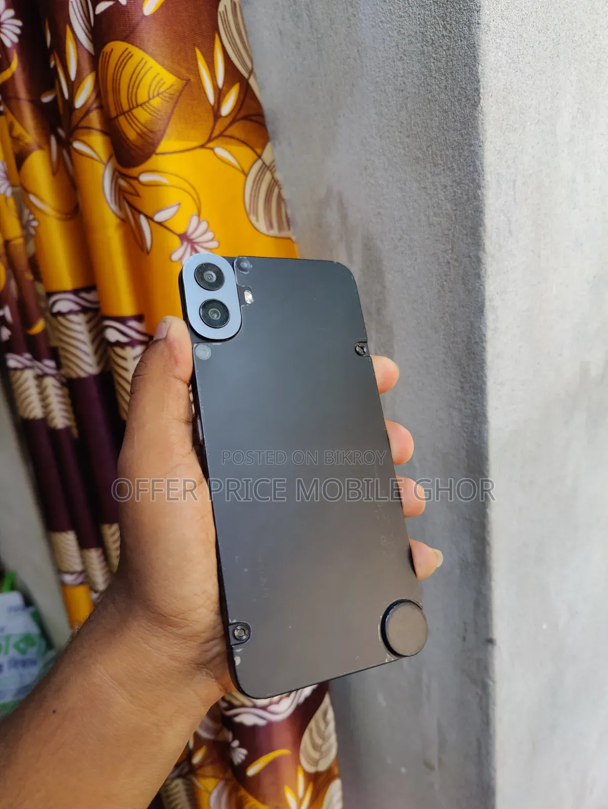 নাথিং ফোন সিএমএফ ফোন ১ ১২৮ জিবি ব্ল্যাক