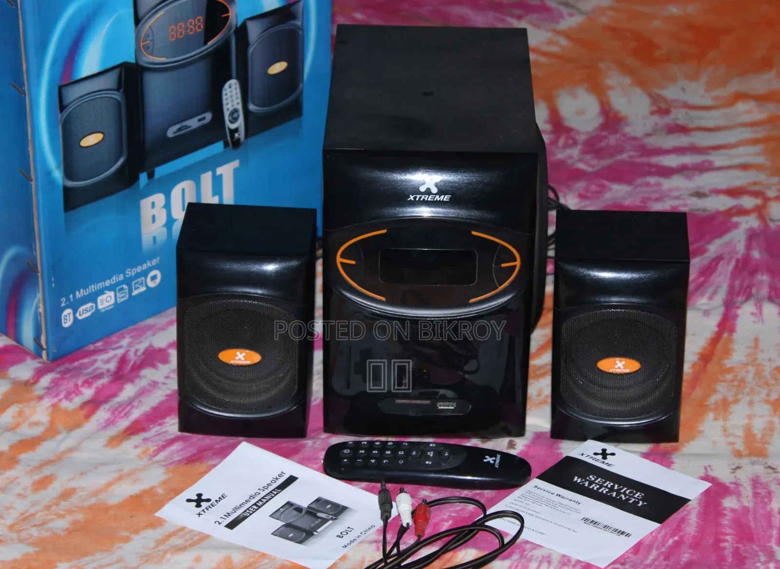 Xtreme Bolt 2.1 Speaker for Sale (Urgent)