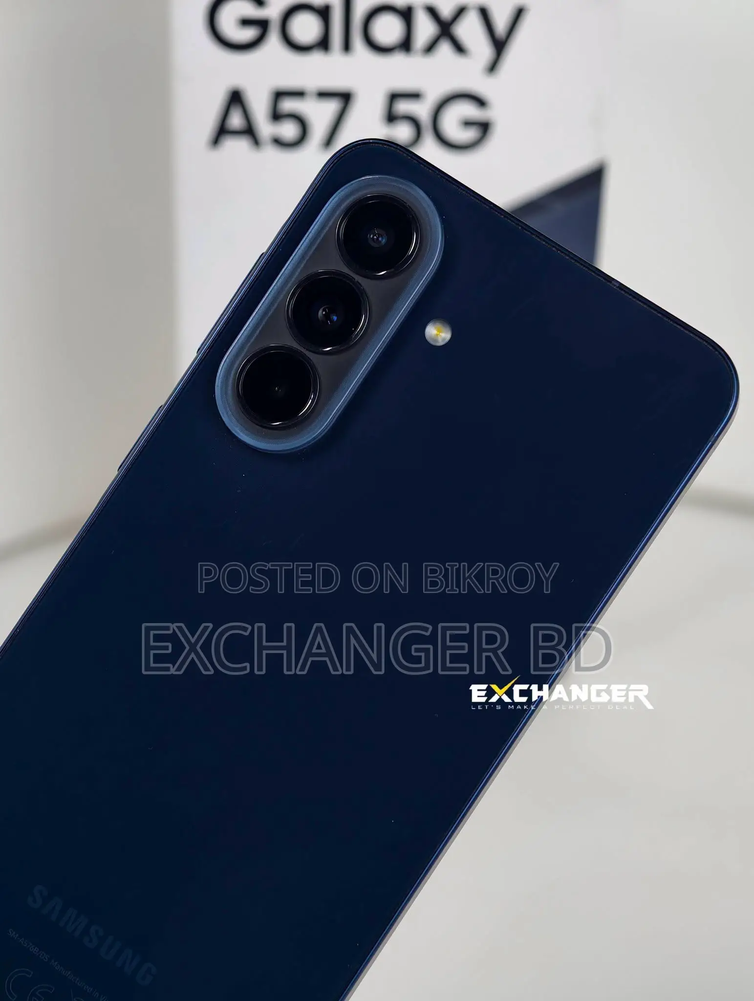 এক্সচেঞ্জার (EXCHANGER)
স্যামসাং গ্যালাক্সি এ৫৭ ৫জি
স্টোরেজ: ৮+১২৮ জিবি
বক্স এবং ক্যাশ মেমোসহ
অবস্থা: ফুল ফ্রেশ
৭ দিনের রিপ্লেসমেন্ট
১ বছরের সার্ভিস ওয়ারেন্টি
ঠিকানা: এক্সচেঞ্জার
পাঁচ রাস্তার মোড়, কুষ্টিয়া