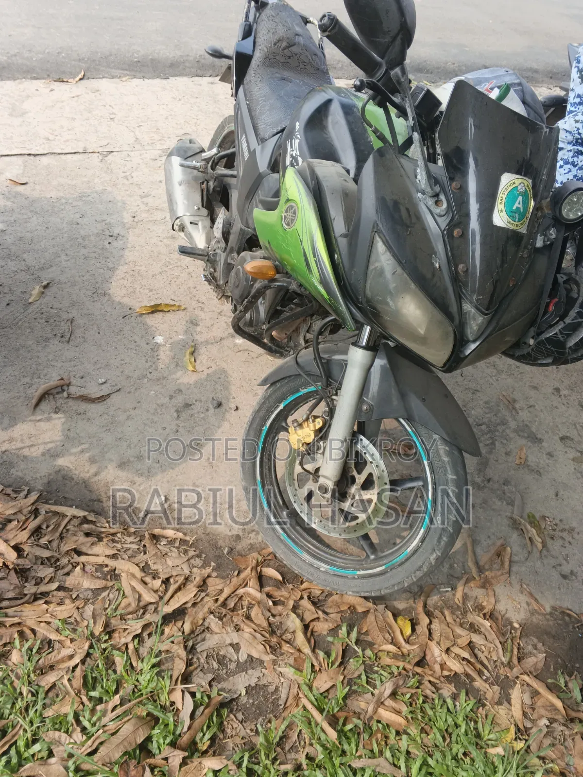 Yamaha Fazer V1 2011 Green