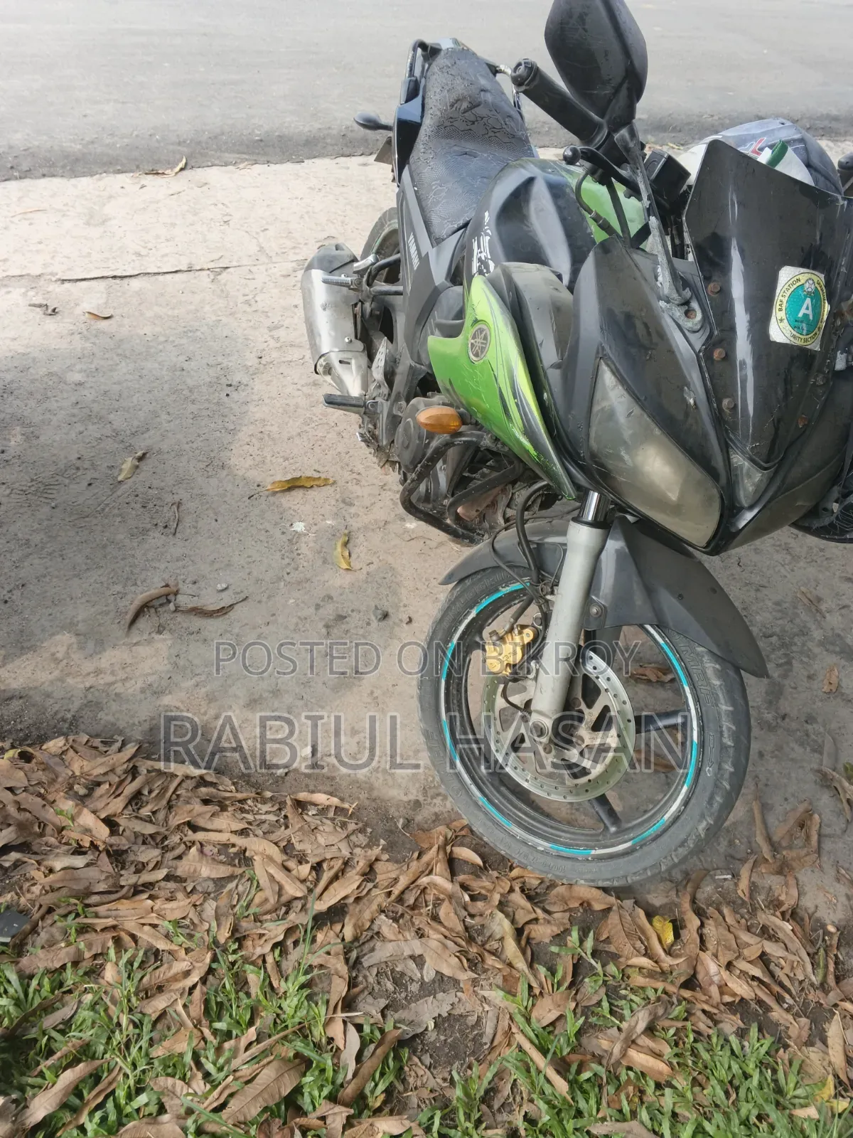 Yamaha Fazer V1 2011 Green