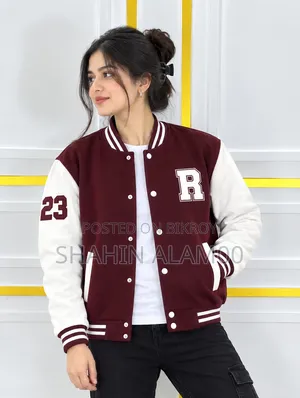 স্টাইলিশ কটন ভার্সিটি জ্যাকেট