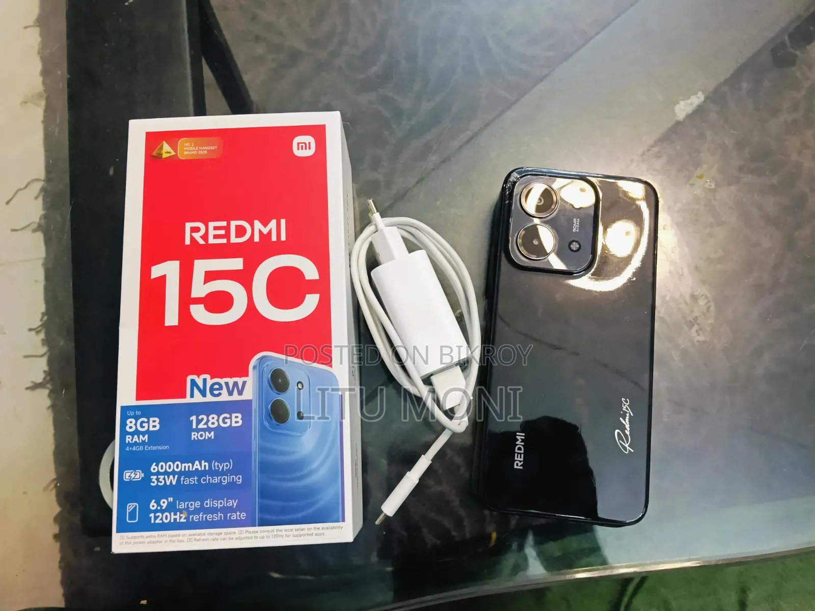 Xiaomi Redmi 15C 128 GB Black