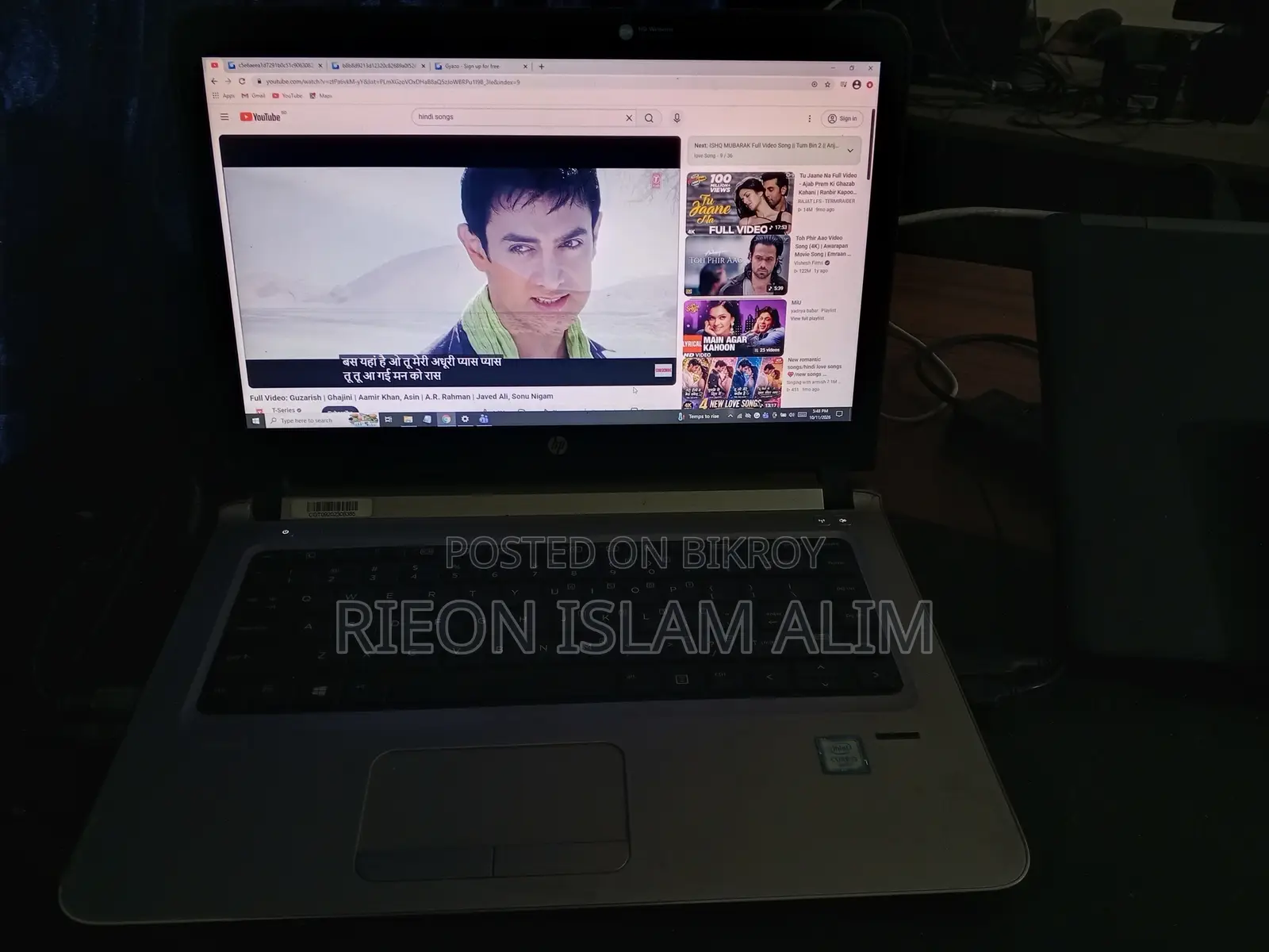 Laptop HP ProBook 440 G3 8GB Intel Core i3 HDD+SSD 750GB