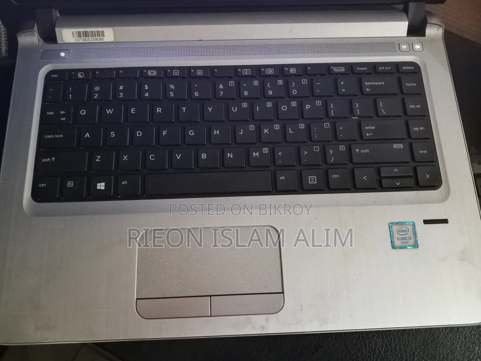 Laptop HP ProBook 440 G3 8GB Intel Core i3 HDD+SSD 750GB