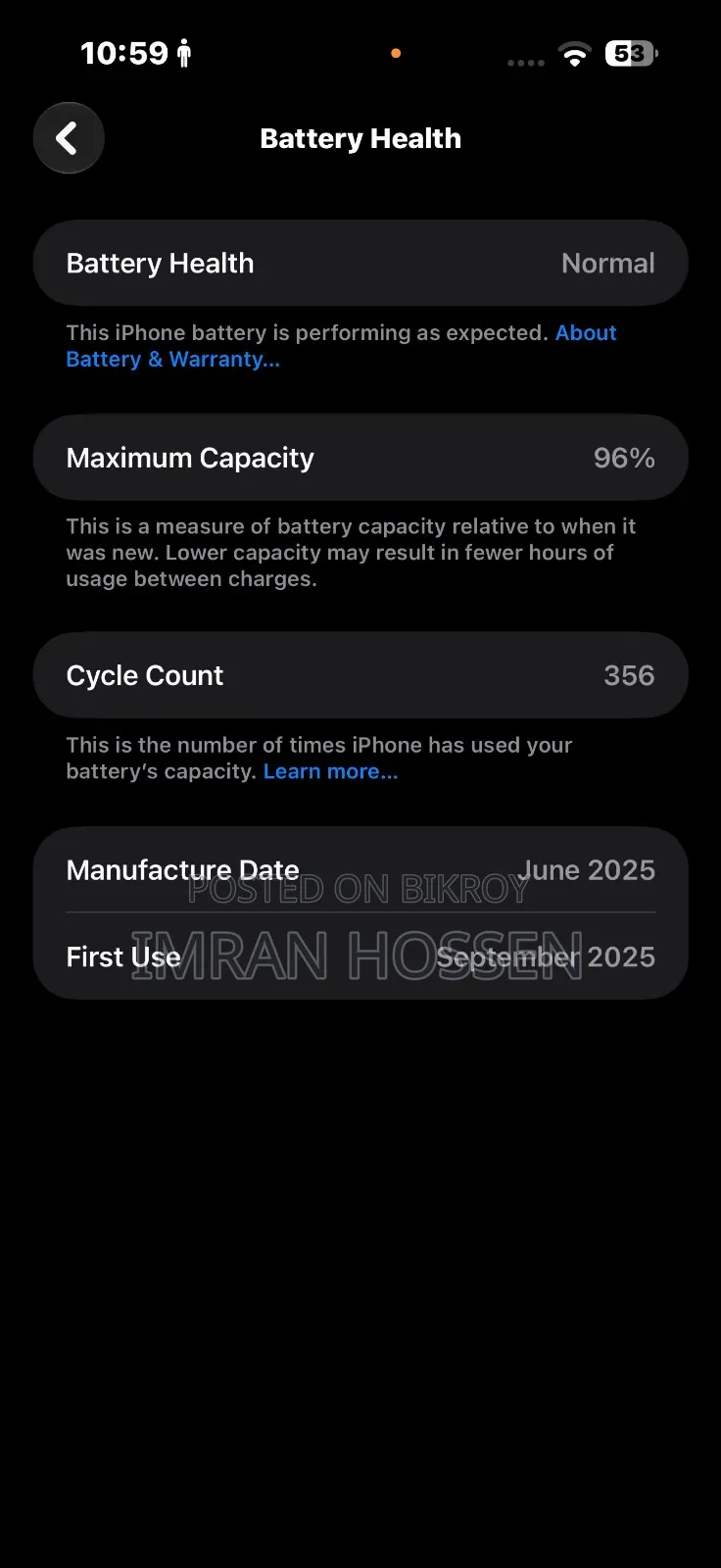 Apple iPhone 16 Pro Max 256 GB Black